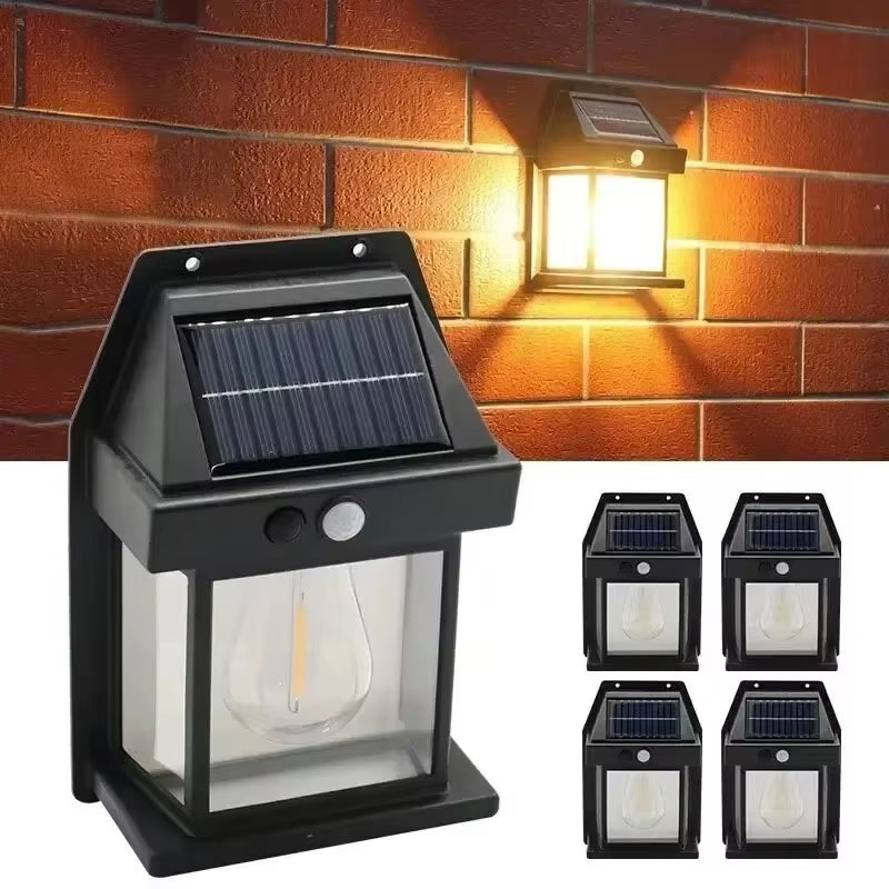 Illuminate Your Outdoors with Our Powerful Solar-Powered LED Garden Streetlight - Waterproof and Modern Design